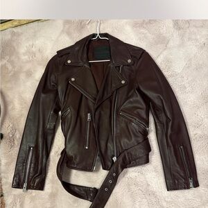 Women's Brown Leather Jacket